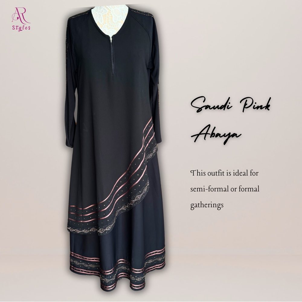 NWT Saudi Pink Abaya